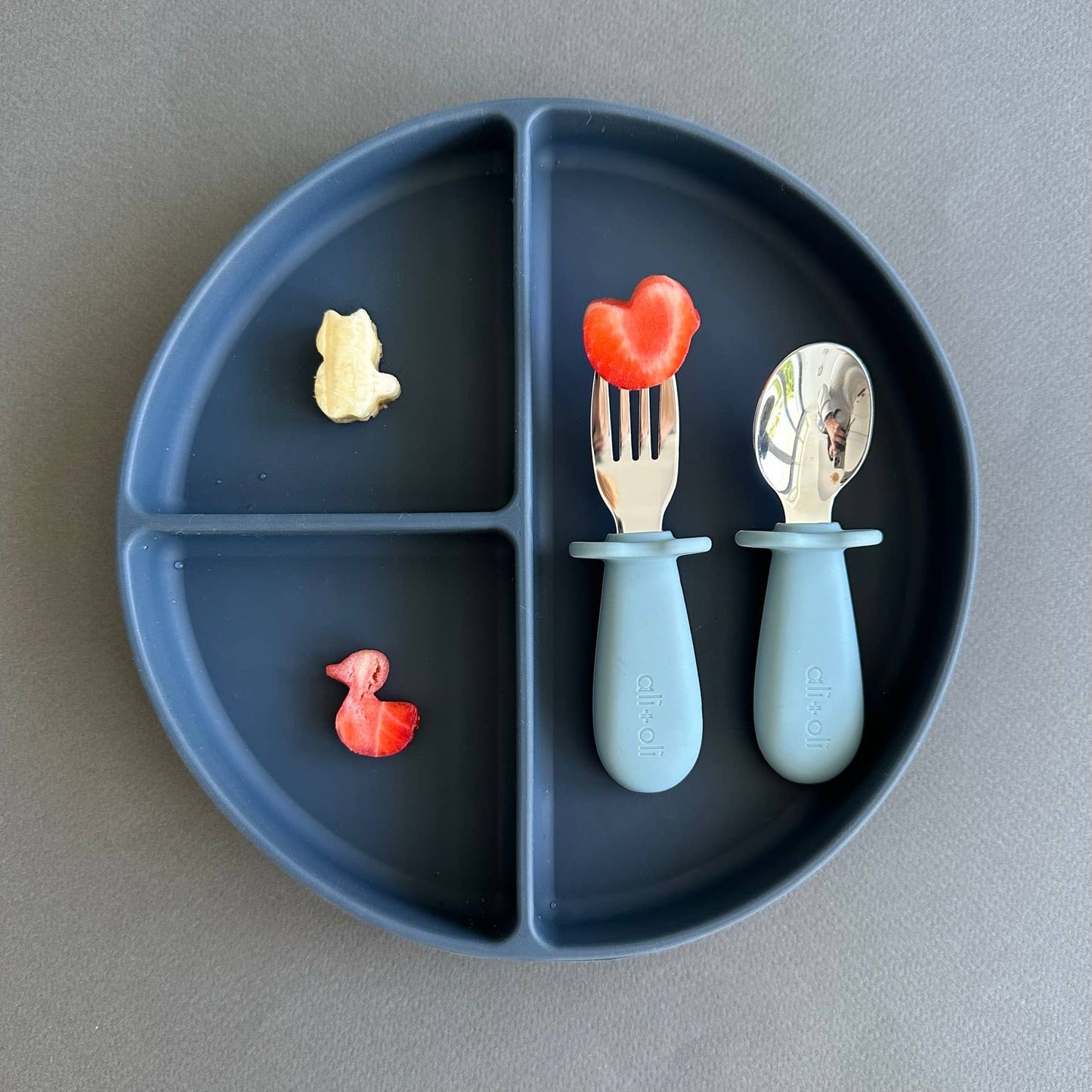 Ali+Oli Spoon & Fork Learning Set for Toddlers  6m+