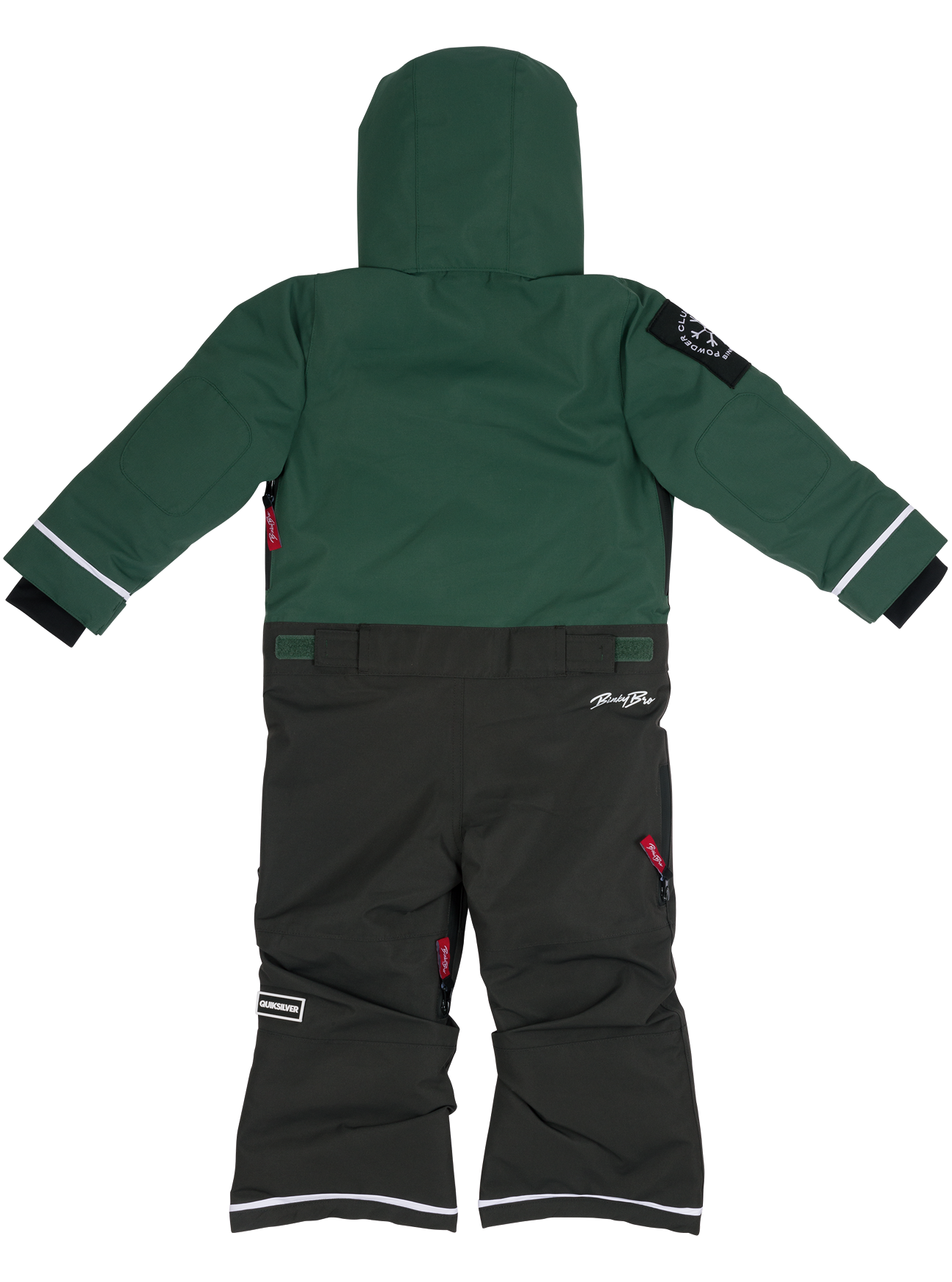 99-90 Grey/Green Snow Suit