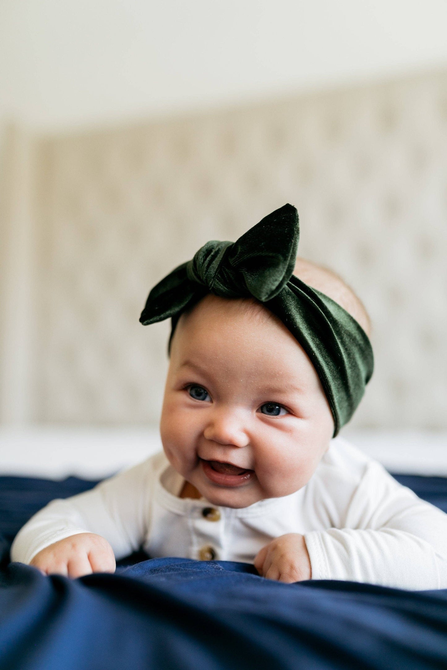 Velvet - Olive Knot Headband