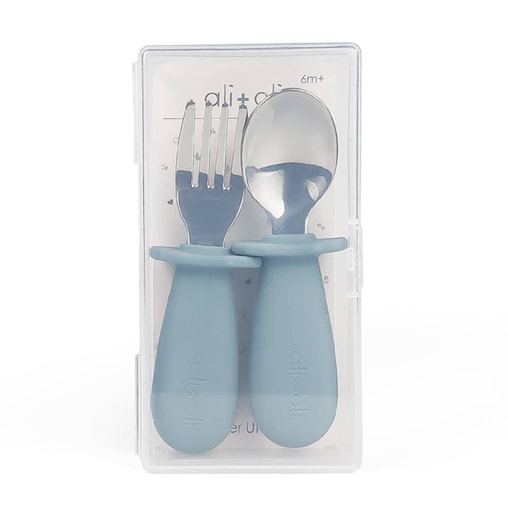 Ali+Oli Spoon & Fork Learning Set for Toddlers  6m+