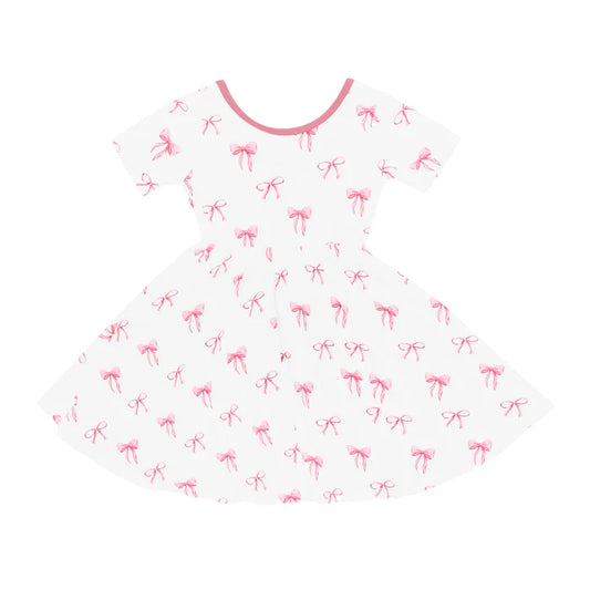 Tank Twirl Dress in Bow