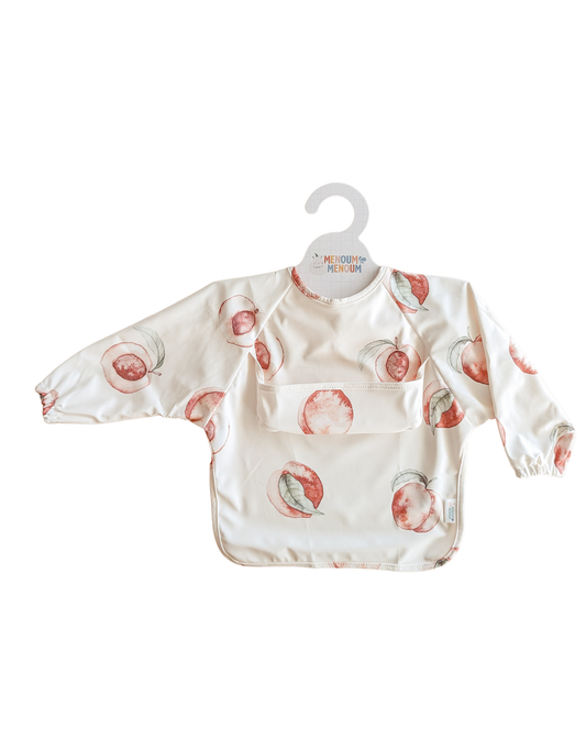 Long sleeves Bib - Peach - Menoum Menoum