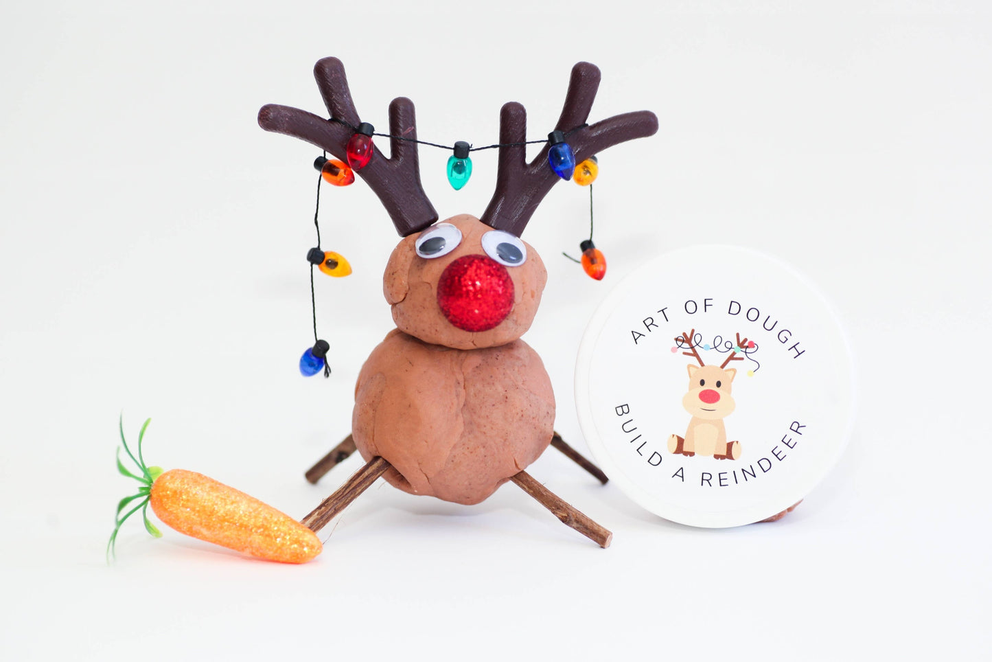 Build a Reindeer Sensory Jar