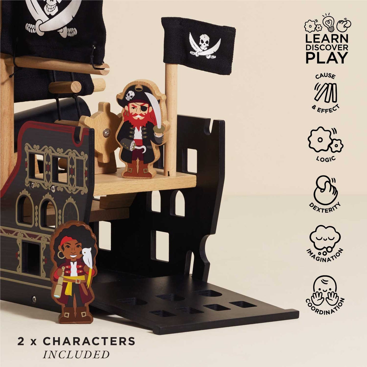 Barbarossa Pirate Ship & Characters