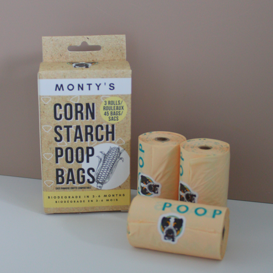 Compostable Cornstarch Poop Bags