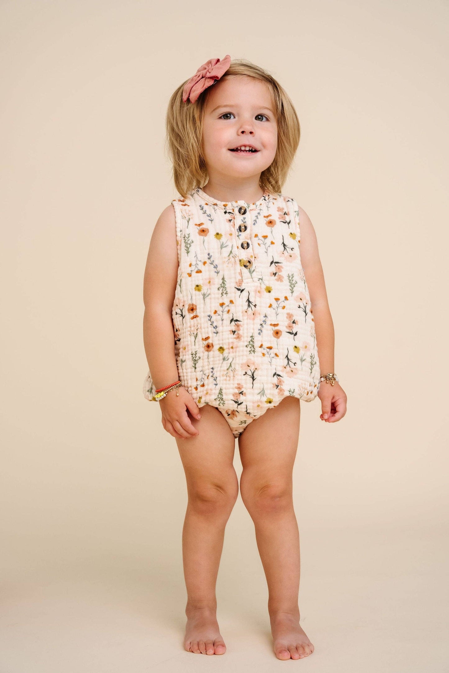 Cloud Muslin™ Bubble Romper - Rachel