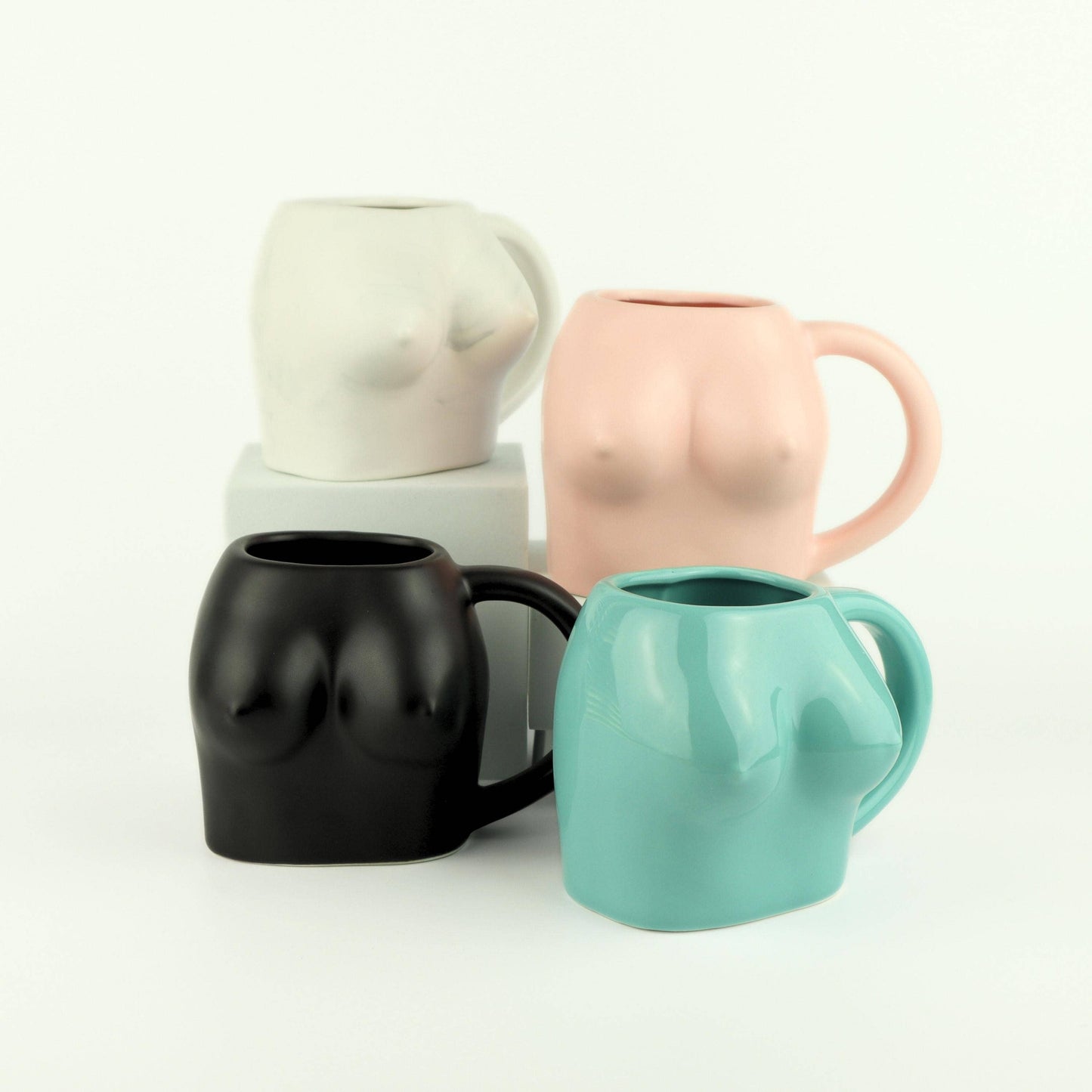 Boob Mug (4 Color Options): Pink