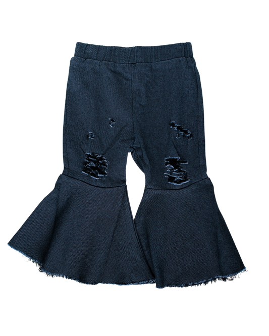 Barbie Denim Bell Bottoms - Dark Denim