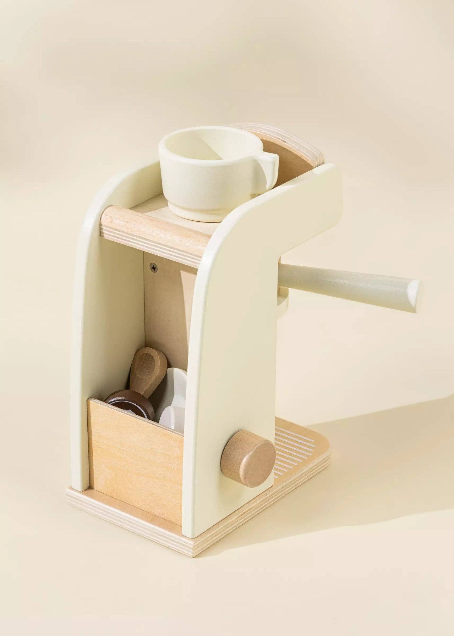 Wooden Coffee Maker Set - Foam