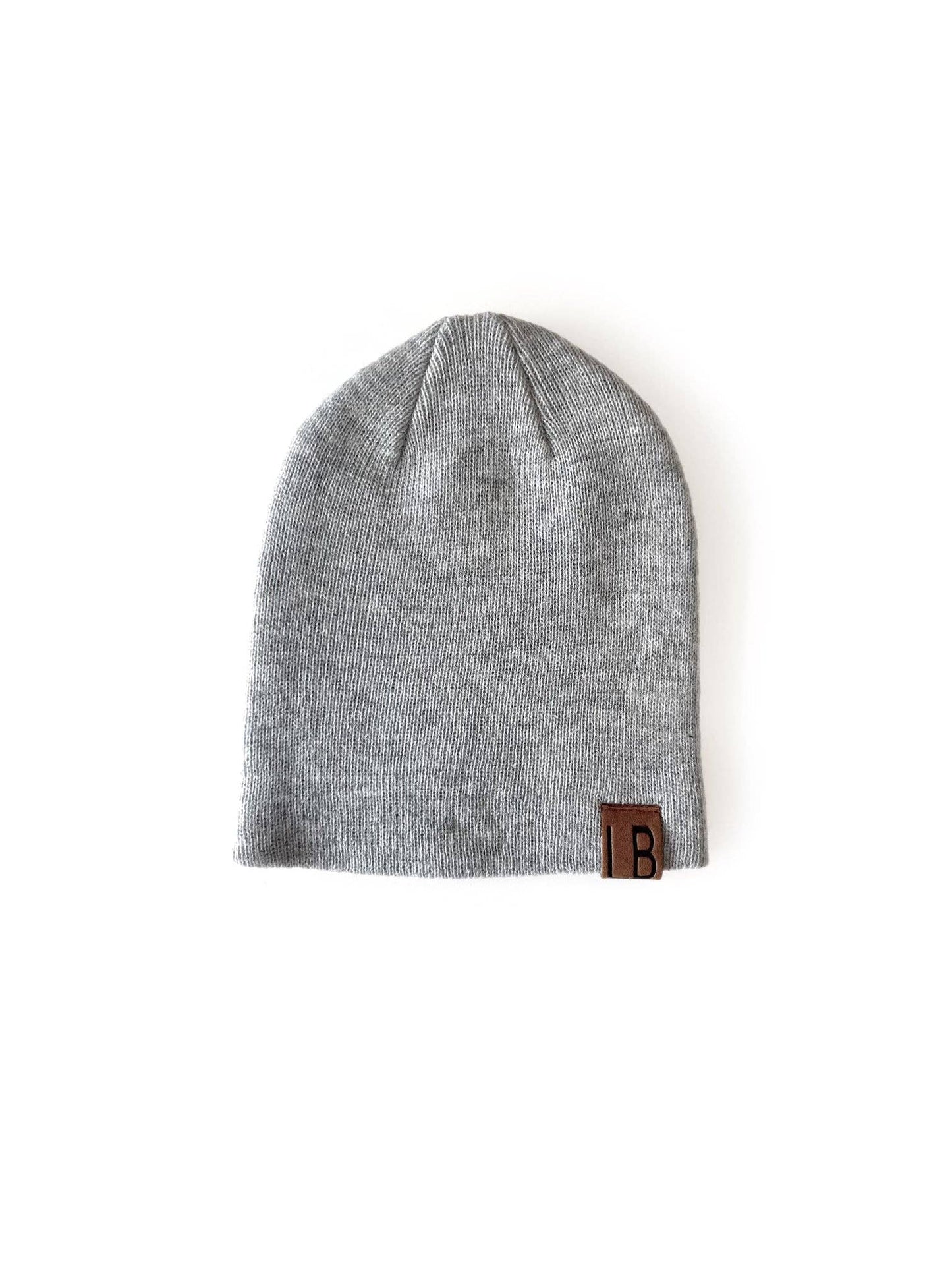 Knit Beanie - Grey