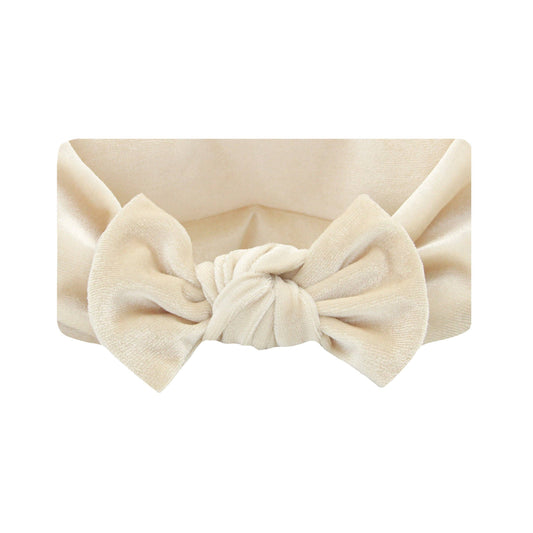 Pre-Order - Velvet - Latte Knot Headband