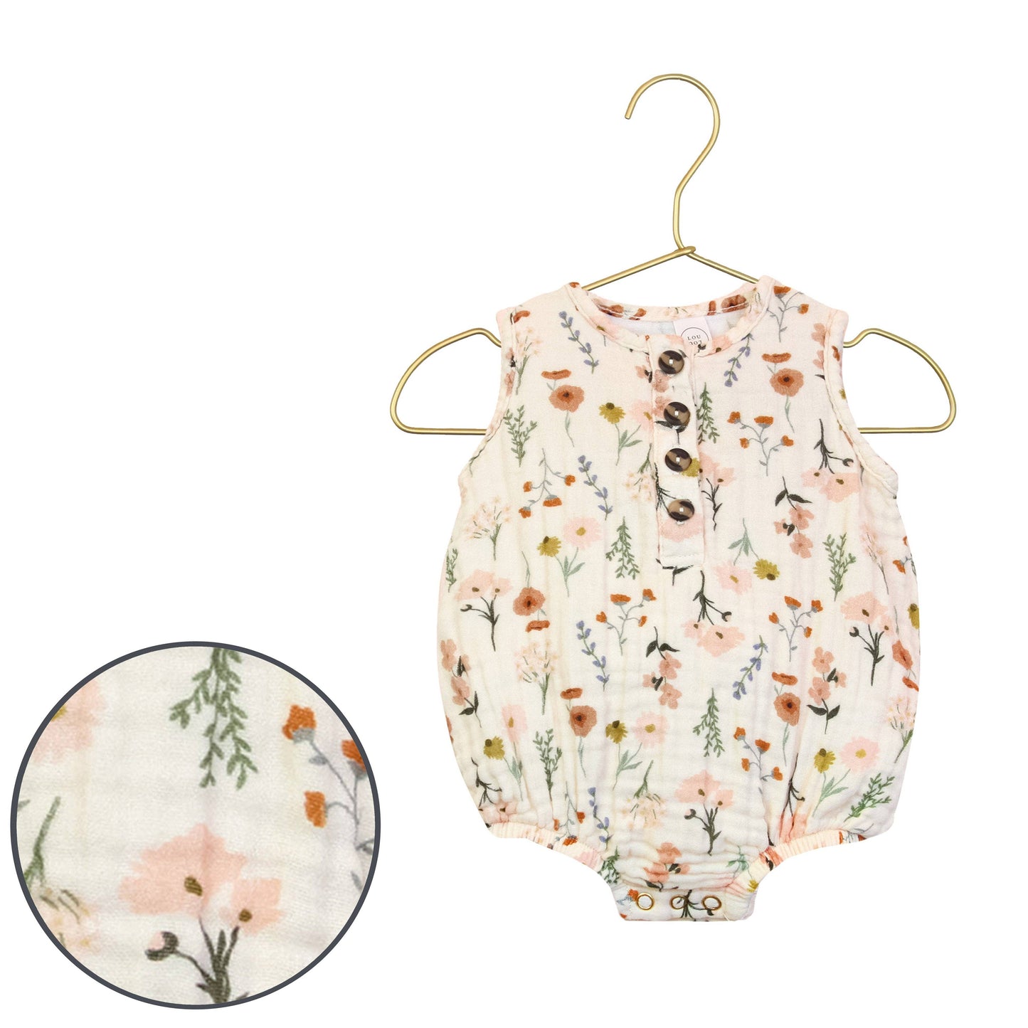 Cloud Muslin™ Bubble Romper - Rachel