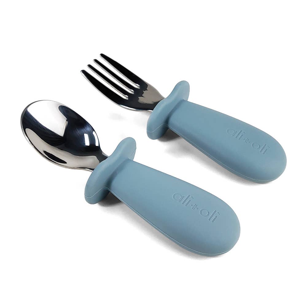 Ali+Oli Spoon & Fork Learning Set for Toddlers  6m+