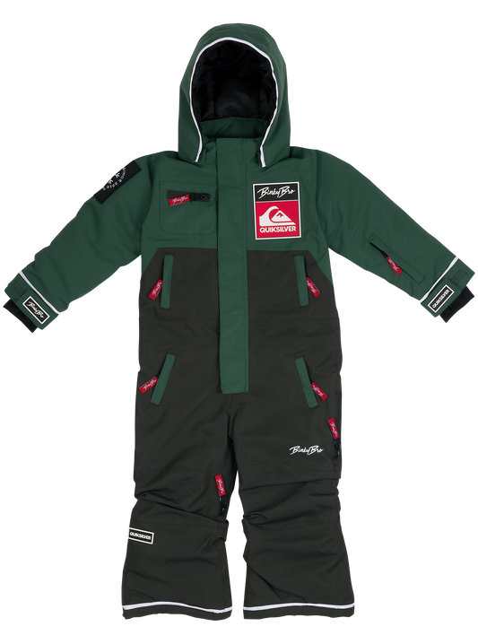 99-90 Grey/Green Snow Suit