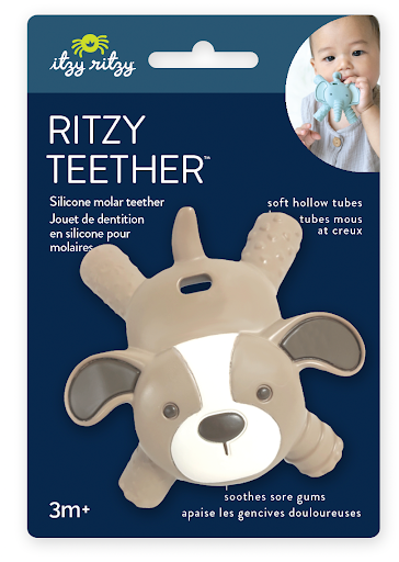 *NEW* Ritzy Teether™ Baby Molar Teether: Puppy