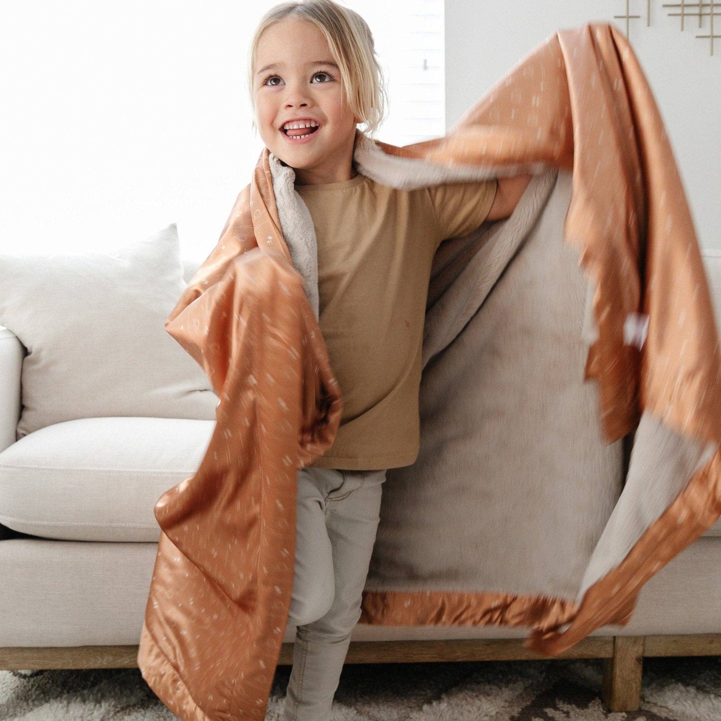 SATIN BACK TODDLER BLANKETS