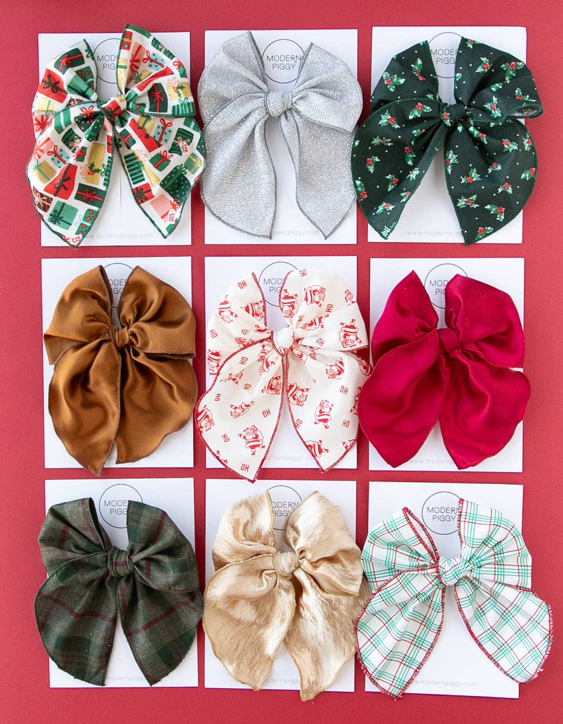 Poinsettia | Party Bow