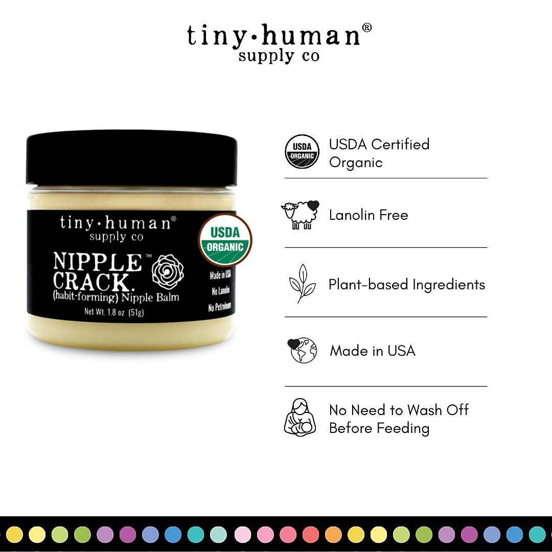 Nipple Crack™ Organic Nipple Balm 1.8oz