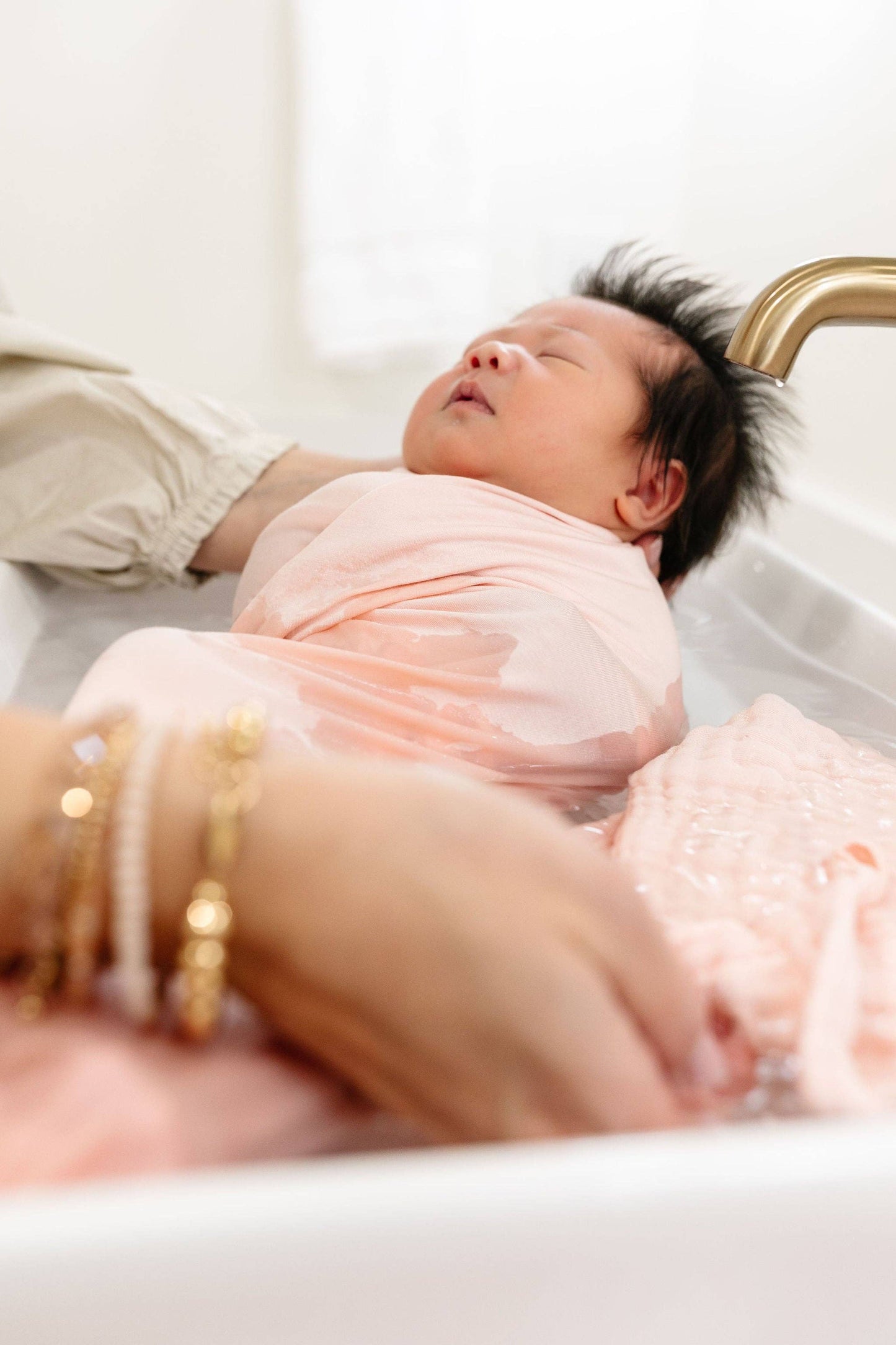 Swaddle Bath Blanket - Sophie