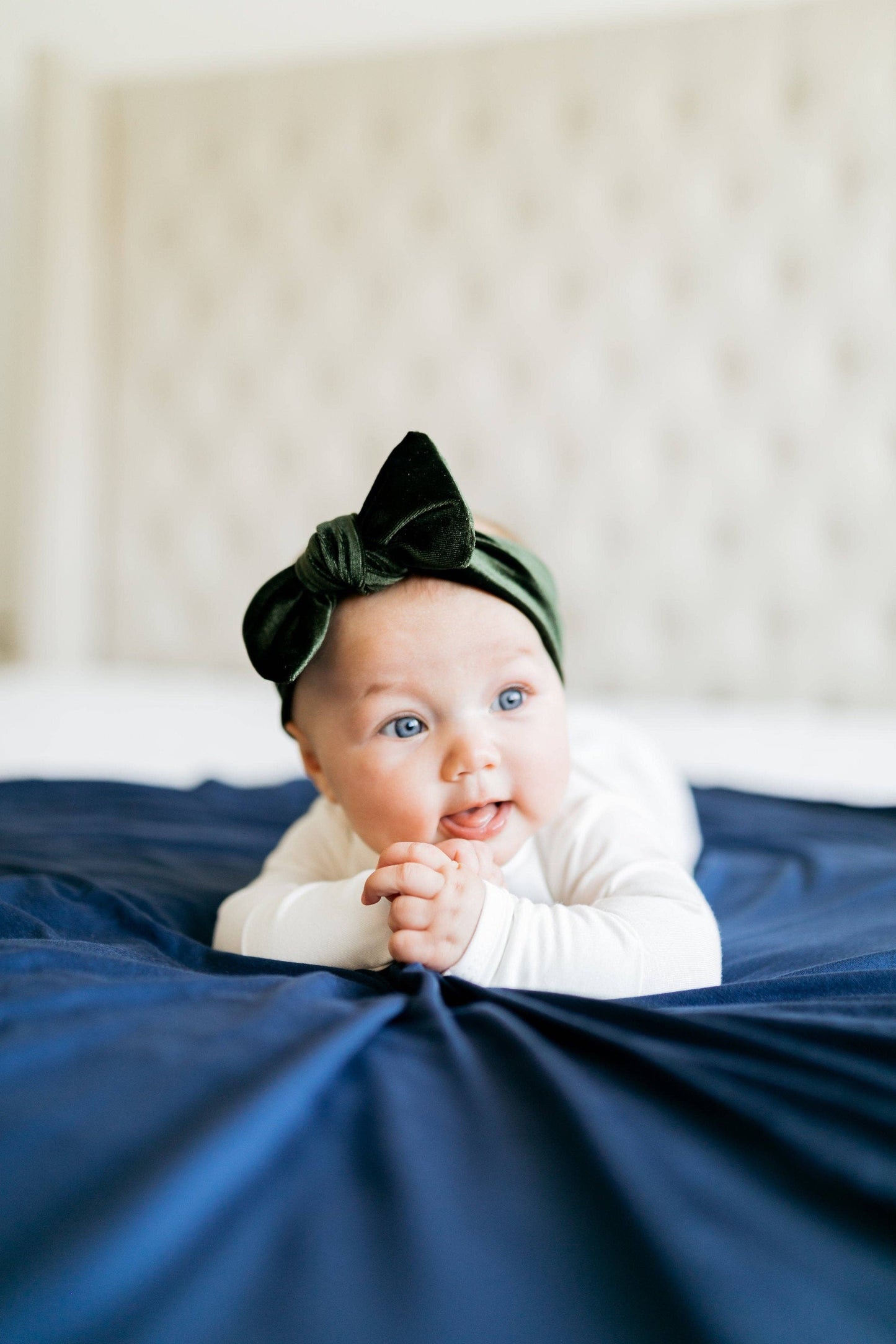 Velvet - Olive Knot Headband