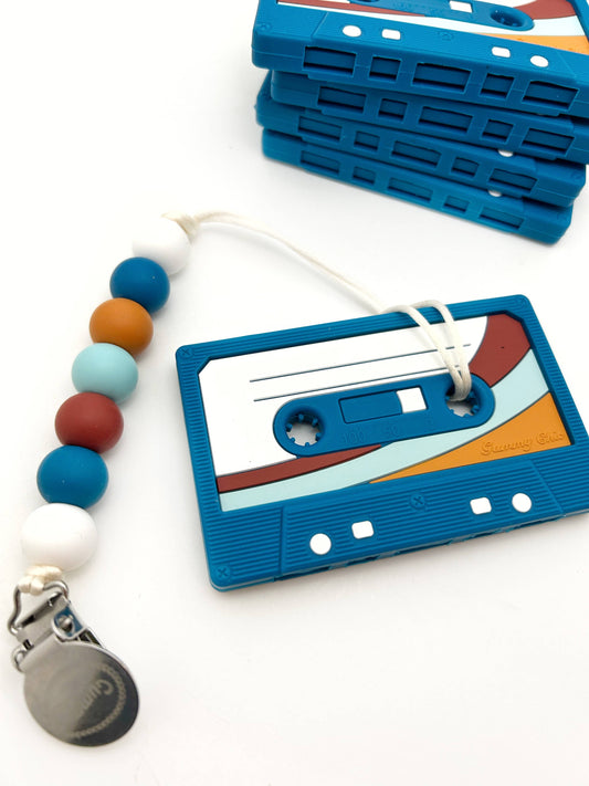 Cassette Tape Teether with Clip - Limited Edition 2