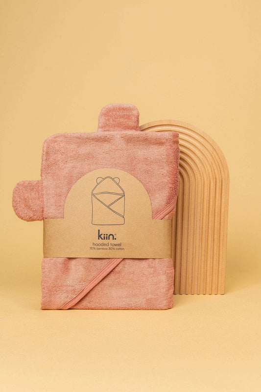 Hooded Towel: Blush