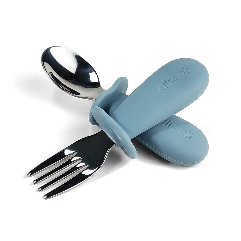 Ali+Oli Spoon & Fork Learning Set for Toddlers  6m+