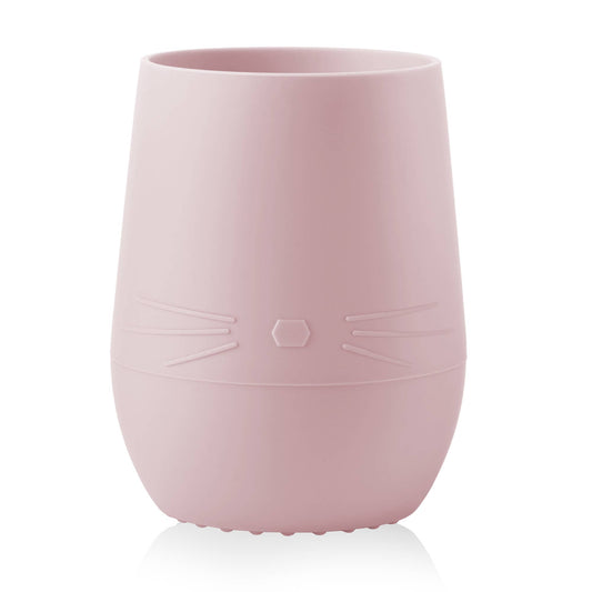 Bunny Face Silicone Open Cup for Baby & Toddle (Misty Blush)