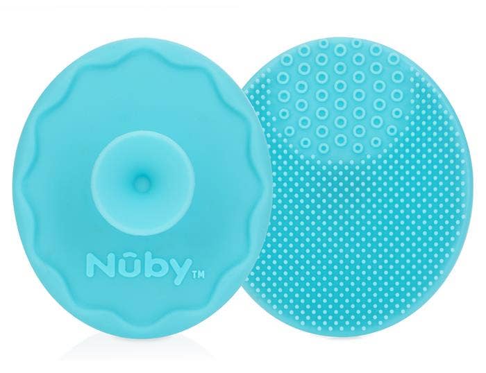 Nuby Scrubbies Silicone Bath Brush- 2 Pack